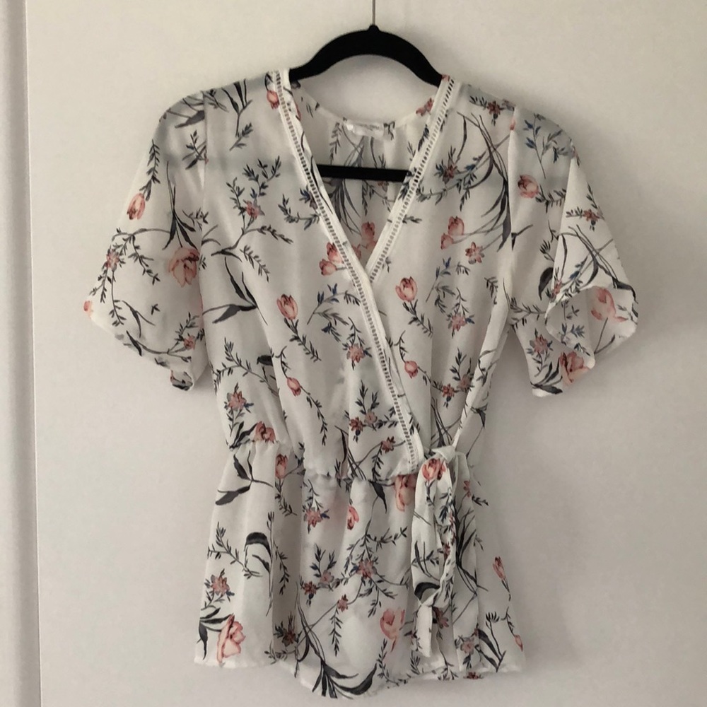 Wrap blouse